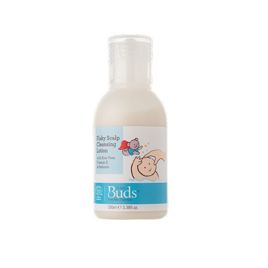 Buds Soothing Organics Flaky Scalp Cleansing Lotion 100ml