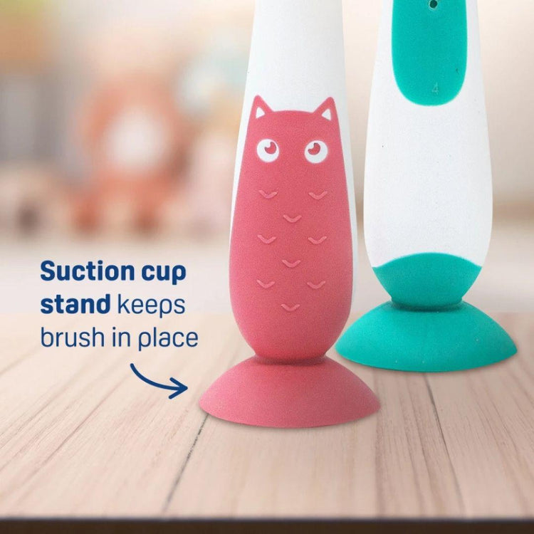 Pigeon Baby Training Toothbrush Lesson 4 (18m+)