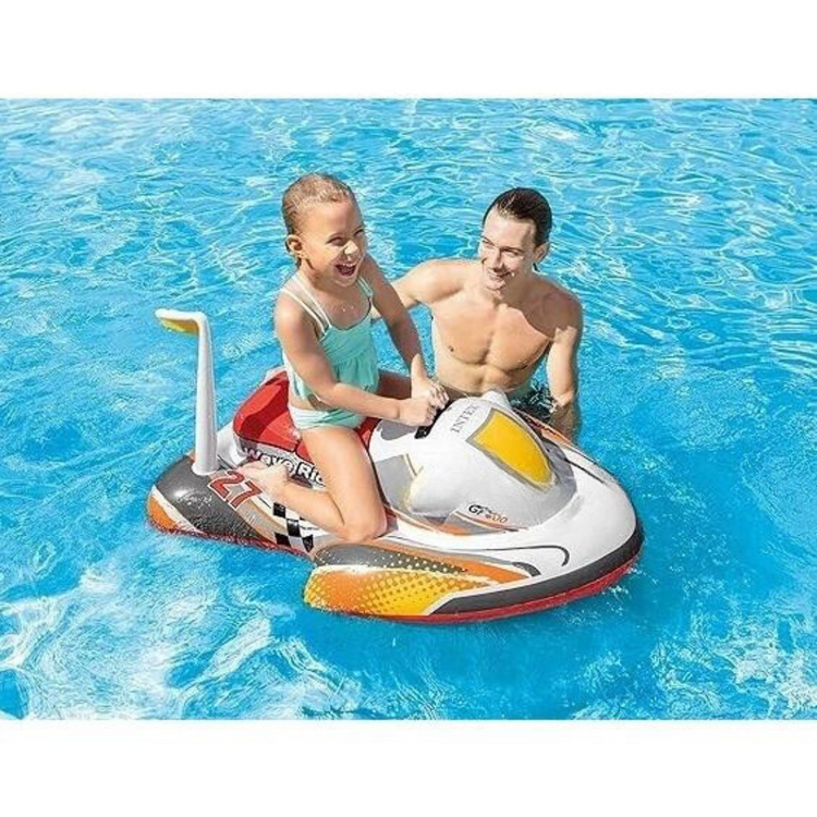 Intex Inflatable Wave Rider Ride-on IT 57520NP (46"x30.5") (3y+) - Wet Set Collection