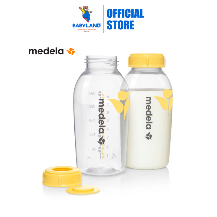 Medela Breast BPA Free Milk Bottle (250ml/8oz x 2 Pcs)