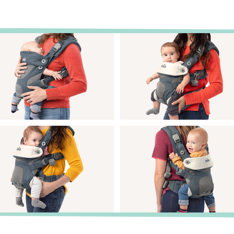 Joie Savvy Baby Carrier - Black Pepper (3.5-15kg)