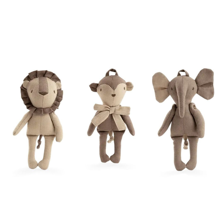 Nuna Leaf Grow Baby Swing & Soother with Toy Bar - Teddy