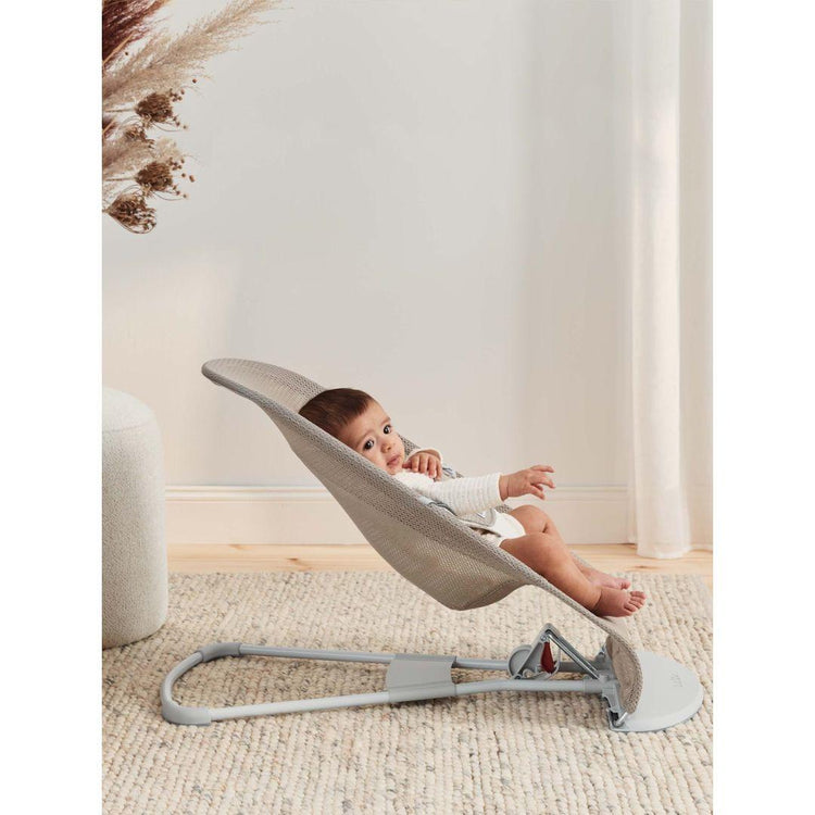 BabyBjorn Bouncer Balance Soft Mesh Grey Frame 8–29 lbs, from 21 in, 0–2 years