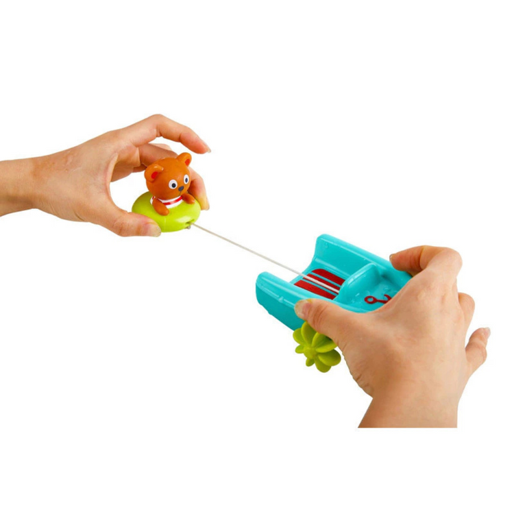 Hape 0217 Tubing Pull-Back Boat Suitable for Age 18+ Months