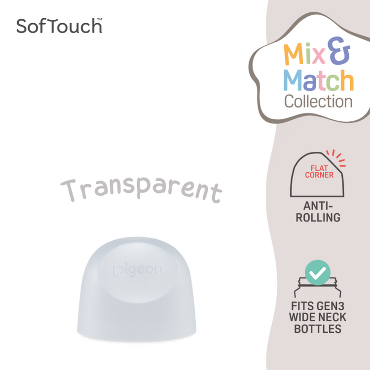 Pigeon SofTouch Wide-Neck Mix and Match Bottle Hood