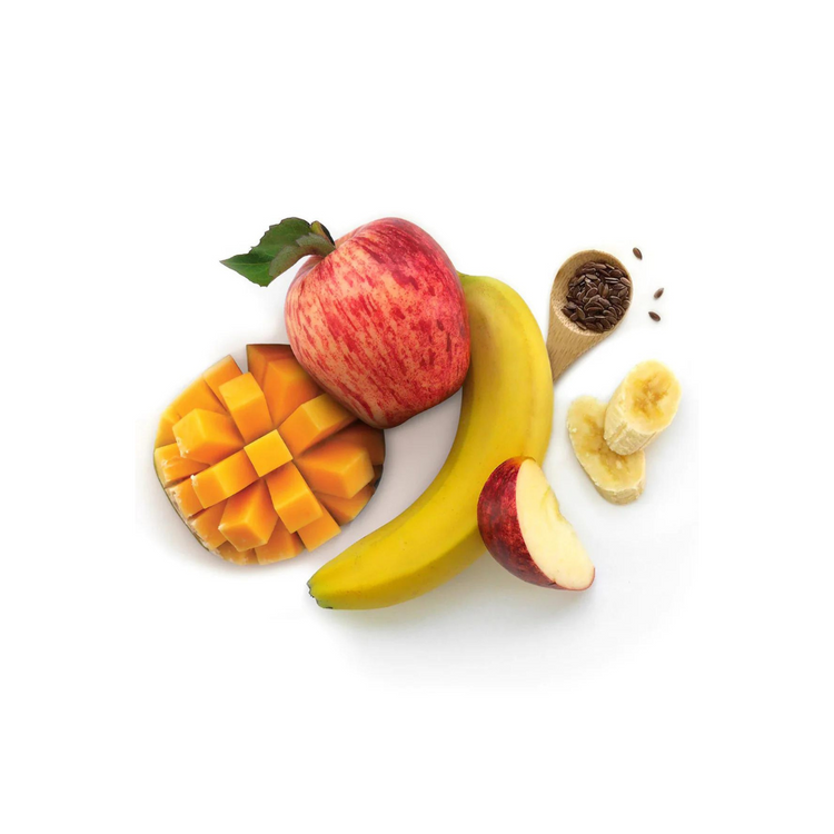 Bellamy's Organic Apple, Banana, Mango With Flaxseed Puree 120g