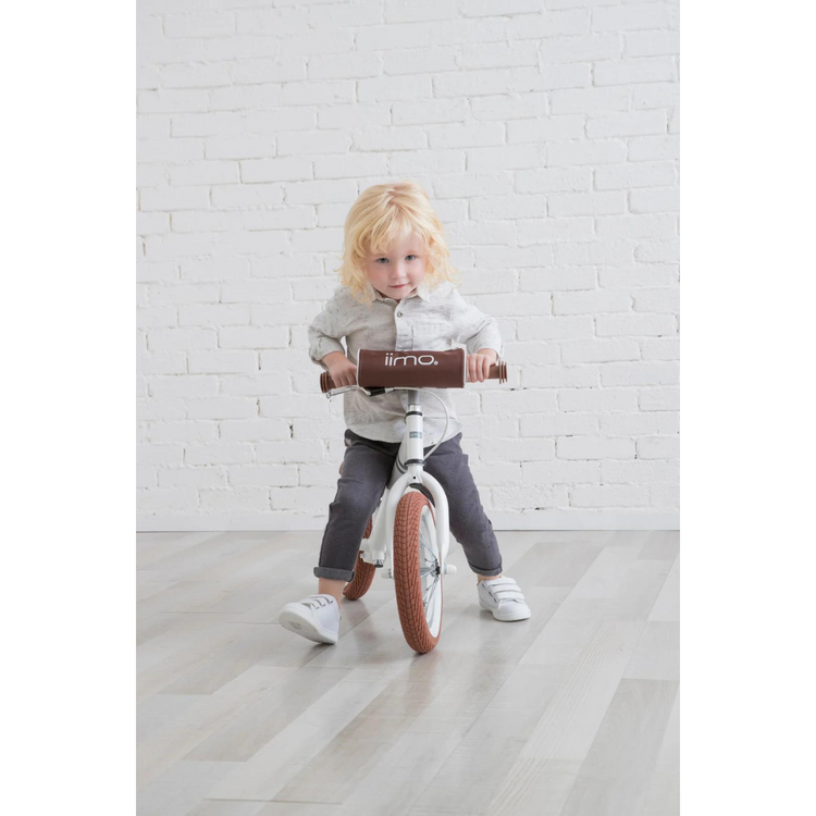 Iimo 12" Balance Bike (Kick Bike) -Alloy (White)