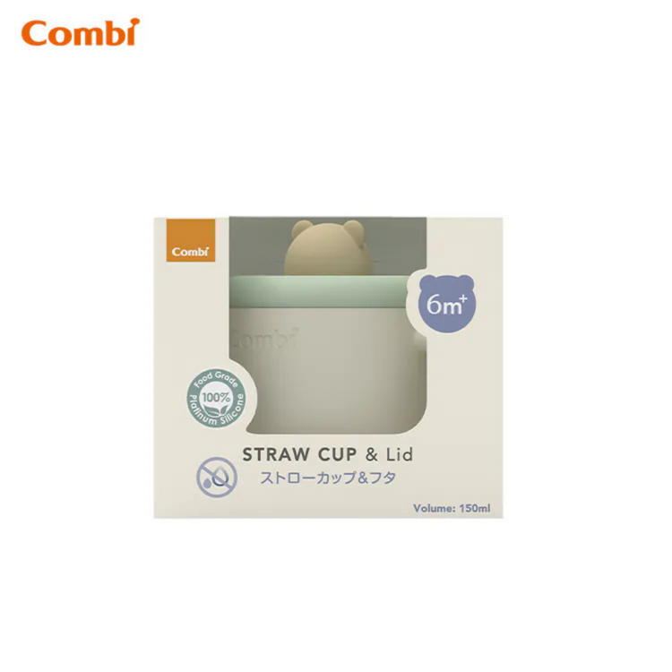 Combi Silicone Bear Suction Cup + Lid (6m+)