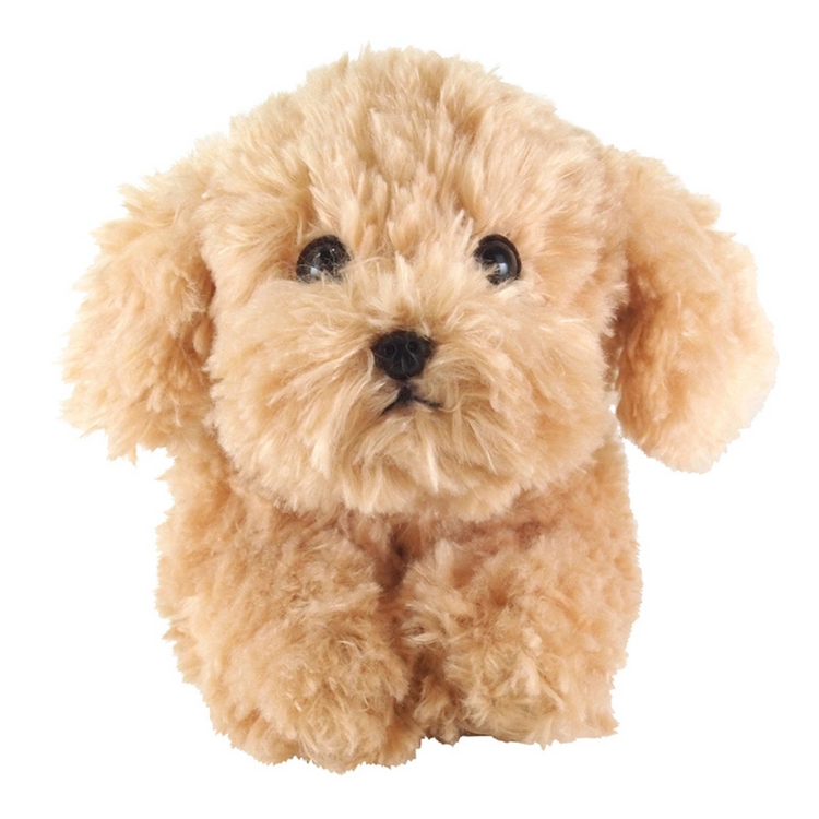 Sunlemon 3042 Beige - Lying Dog Stuffed Toy S Poodle