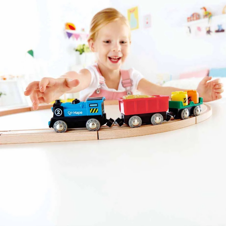 Hape 3720 Rolling Stock Train Set (3y+)
