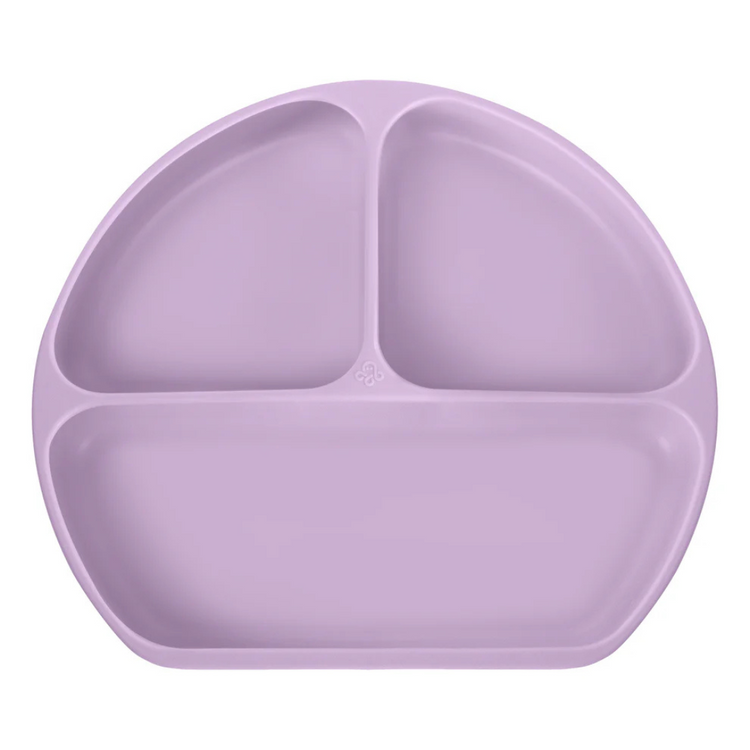 Abiie Octopod Silicone Suction Triangle Plate No Lid