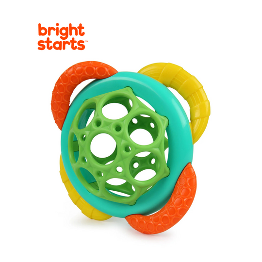 Bright Starts Oball Easy Grasp Jingle & Shake Rattle 3M+