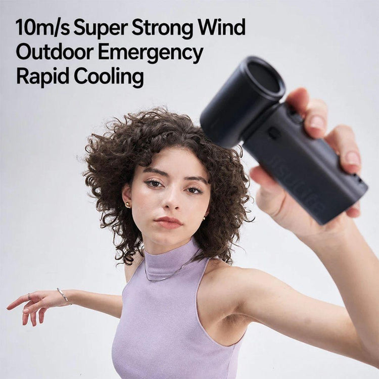 JisuLife Handheld Fan Life 9S (5000mAh) 22H Long Battery 10 m/s Airflow Slim Fan