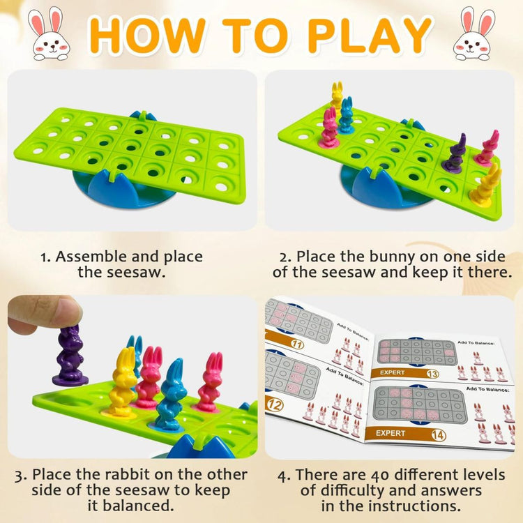 707 Games Rabbit See Saw (4+ Years)