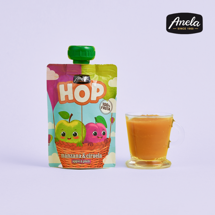 Anela Hop Fruit Puree 100g (6m+) [Halal] /Made in Spain