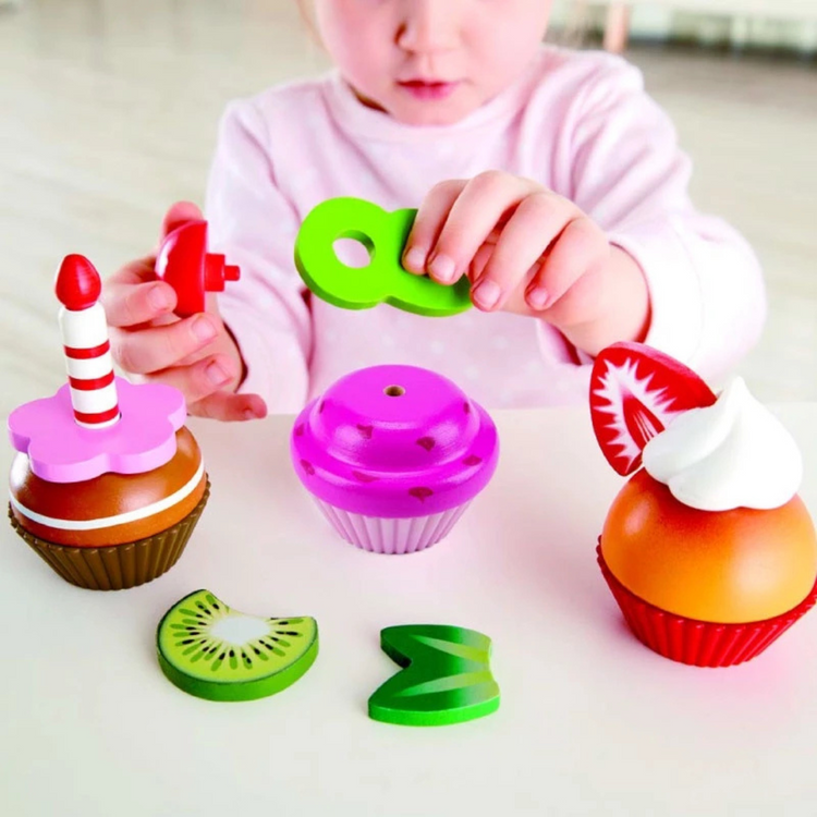 Hape 3157 Cupcakes Kitchen Role Play for Kids age 3+