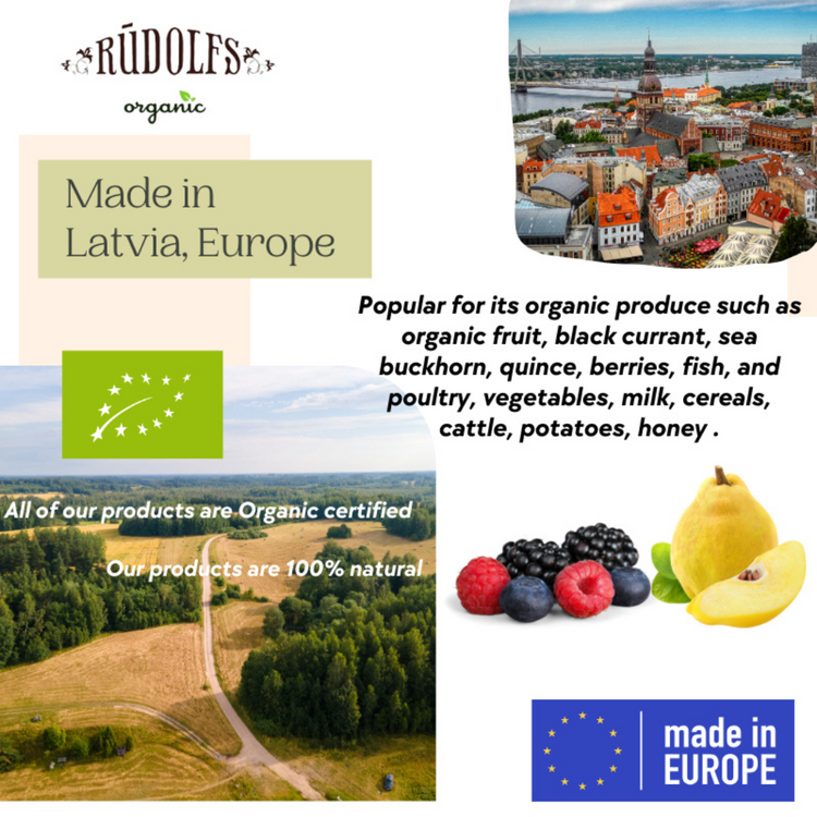 [Halal] Rudolfs Organic Premium Baby Porridge in Pouches (suitable: 4m+ -- 6m+)