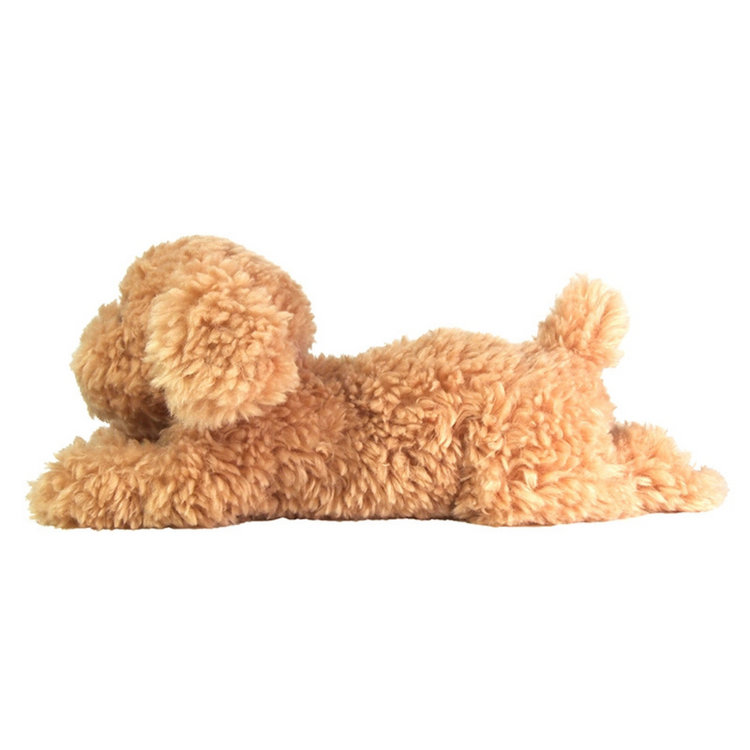 Sunlemon 3042 Beige - Lying Dog Stuffed Toy S Poodle