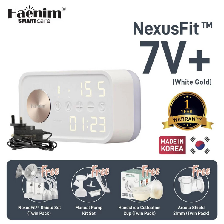 Haenim NexusFit™ 7V+ Portable Electric Breast Pump