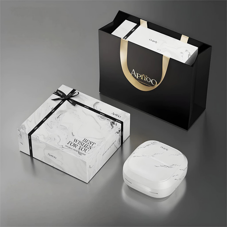 Apiyoo T3-2 Portable Marble Dual-Head Shaver