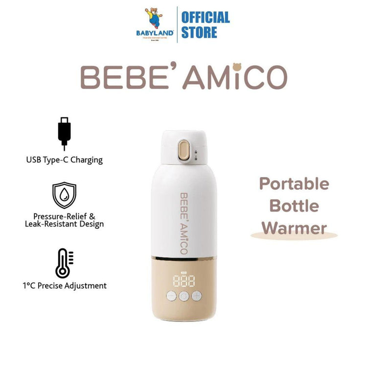 Bebe Amico Stainless Steel Portable Water Warmer 350ml