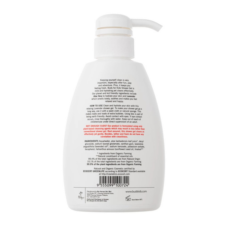 Buds BFK Lavender Shower Gel 350ml