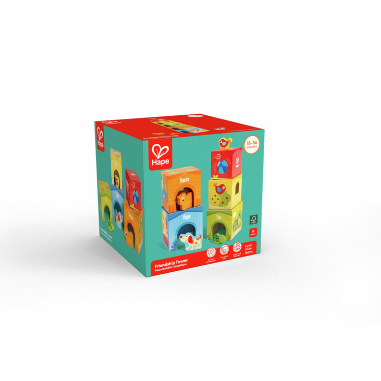 Hape 0451 Friendship Tower From 18+ months