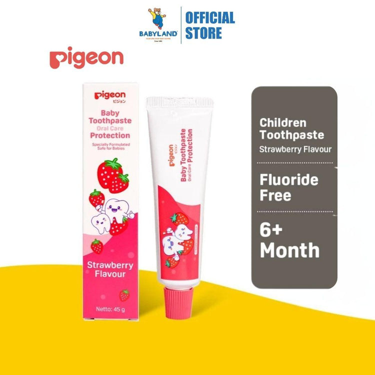 Pigeon Toothpaste for Children - Strawberry (45g) 07855