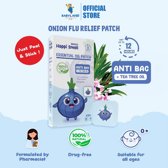 Happi Smell Onion Flu Relief Patch 6'S