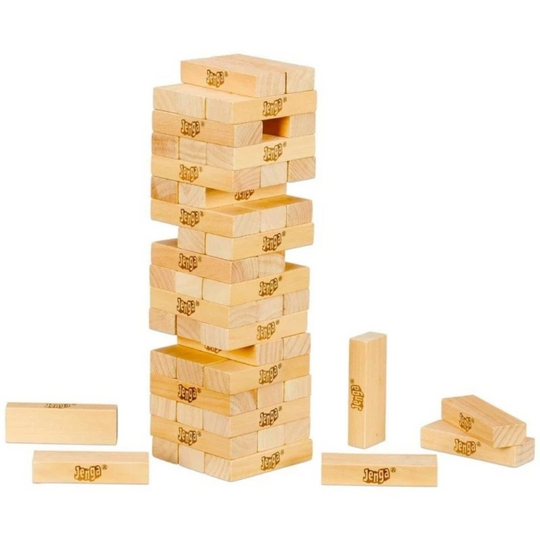 Jenga Game, Party Games for Ages 6+, Family Games for 1+ Players
