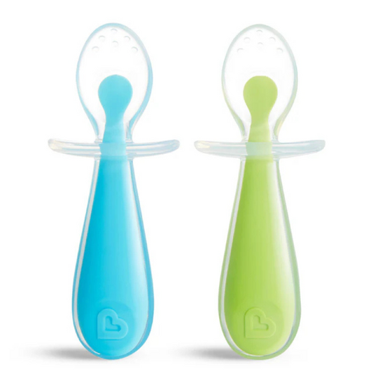 Munchkin Gentle Scoop Silicone Training Spoons 2pcs (6m+)