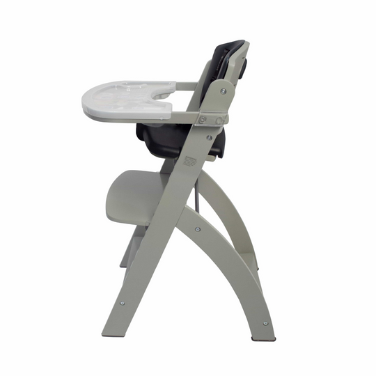 Abiie Beyond Junior Highchair - Misty Grey+Black (6m+)