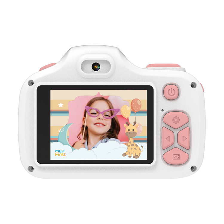 Kids Digital Camera myFirst Camera 3 - 16MP Photo 1080p Video with Selfie Lens Shockproof Pouch Birthday Gift Idea