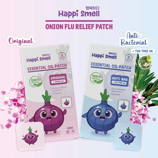 Happi Smell Onion Flu Relief Patch 6'S