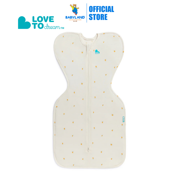 Love To Dream Stage1 Swaddle Up Bamboo 1.0 TOG - Lemon Cream