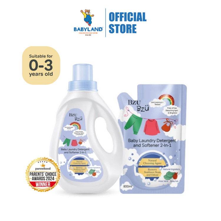 BZU BZU Baby Laundry Detergent & Softener 2-in-1