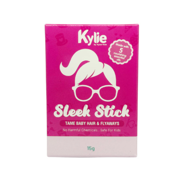 Kylie Sleek Stick 15g - Natural Hair Balm Wax for Kids