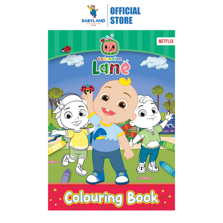 Elm Cocomelon Lane Colouring Book