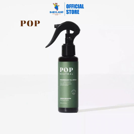 Pop Neutral Magnesium Oil Spray 100ml - Rosemary & Vanilla