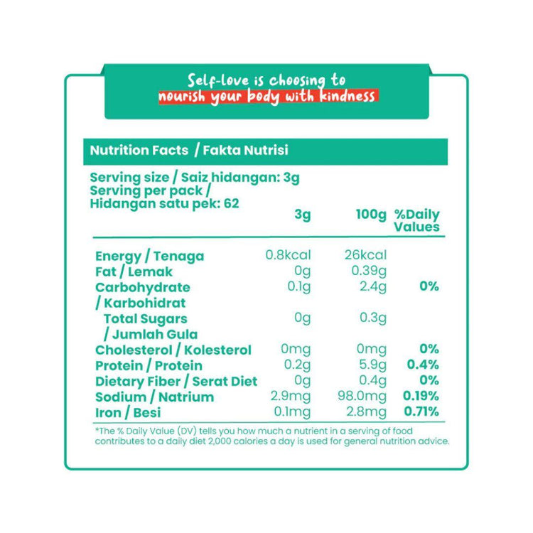 Love Earth Organic Spirulina Powder 185g