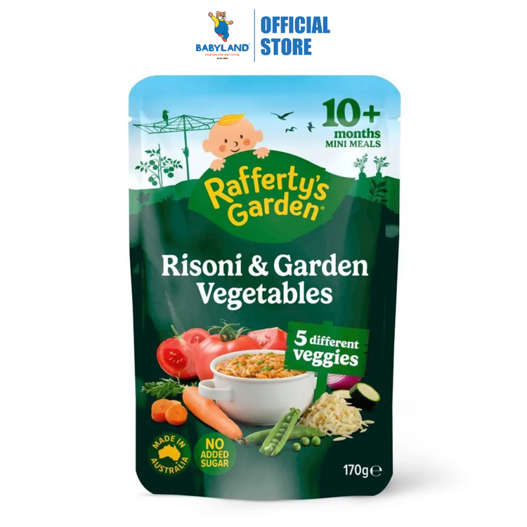 Rafferty's Garden Risoni & Garden Vegetables 170g (10M+)