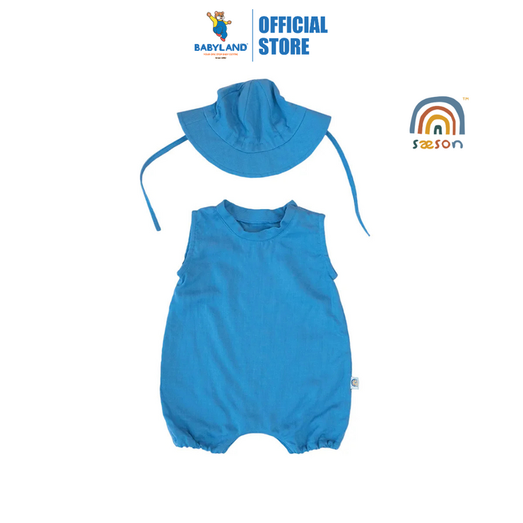 Saeson TENCEL Basic Jumpsuit Set - Winter Blue