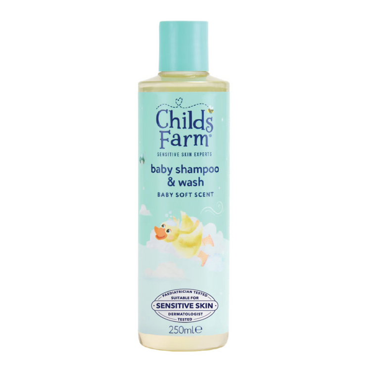 Childs Farm Baby Shampoo & Wash Baby Soft Scent 250ml