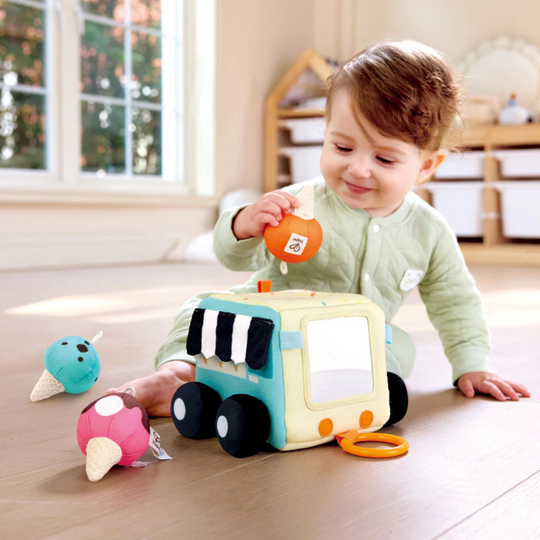 Hape 0075 Sensory Scoop Ice Cream Truck (6m+)