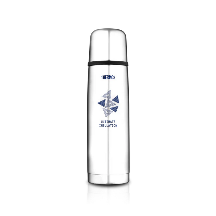 Thermos Stainless Steel 470ml Flip Top Flask [FDX-501(SBK)]