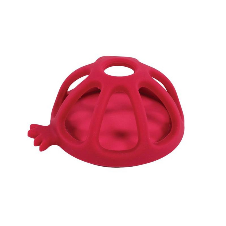 Infantino Soothing Silicone Teether - Red (0m+)