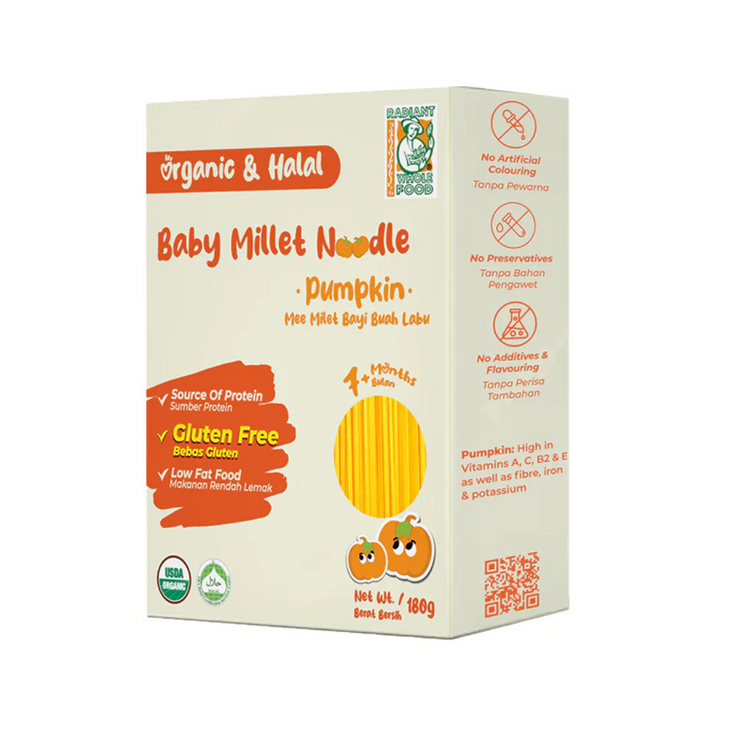 Only Organic Gluten Free Baby Millet/Rice Noodles 180g (7m+)