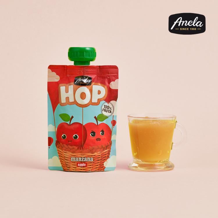 Anela Hop Fruit Puree 100g (6m+) [Halal] /Made in Spain