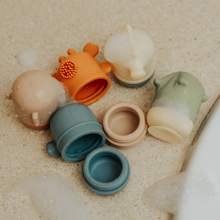 Mils and Key Mould-Free Bath Toys - Set of 5