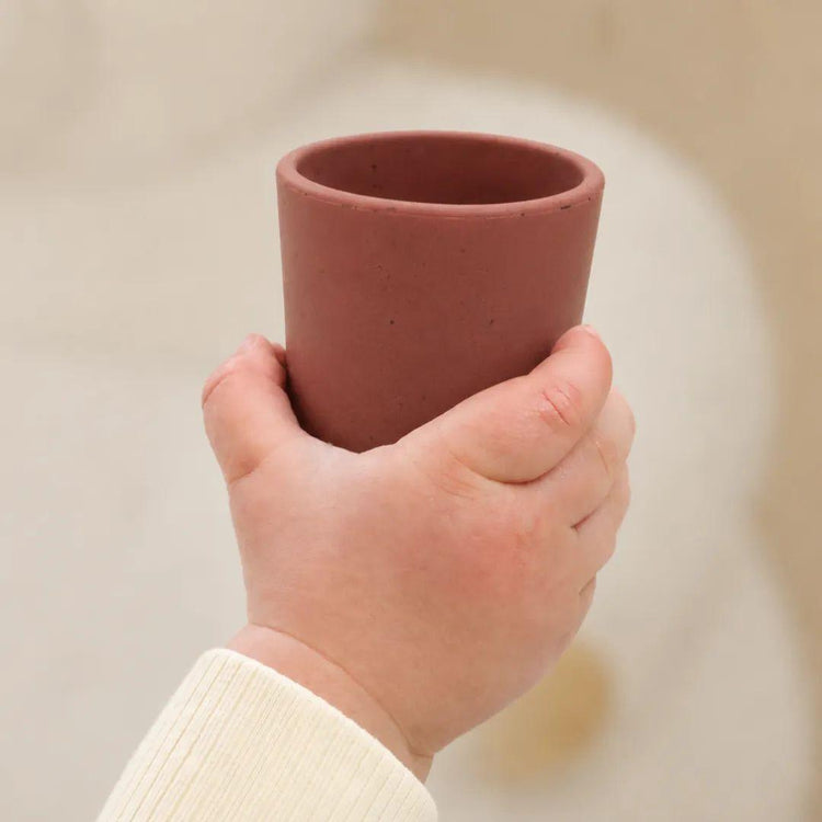 Mils and Key Speckled Weighted Cup - 8x6.3cm